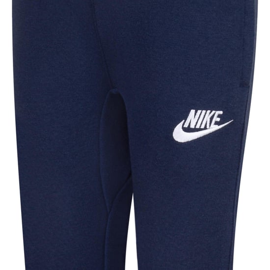Nike Kinderen Club Fleece Ribgebreide Boord Joggingbroek (Marineblauw) - Image 6