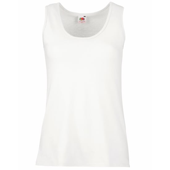 Fruit Of The Loom Dames / Vrouwen Dames-Fit Valueweight Hemd (Wit) - Image 1