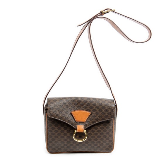 Square Flap Crossbody Shoulder Bag - Image 1