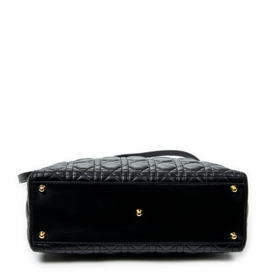 Large Lady Dior Zip  Shoulder Bag - Image 6