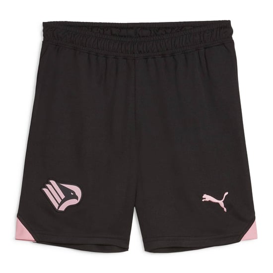 Puma FC Palermo Home Replica Mens Black Football Shorts - Image 1