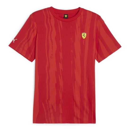 Puma x Scuderia Ferrari Race Mens Red T-Shirt - Image 1