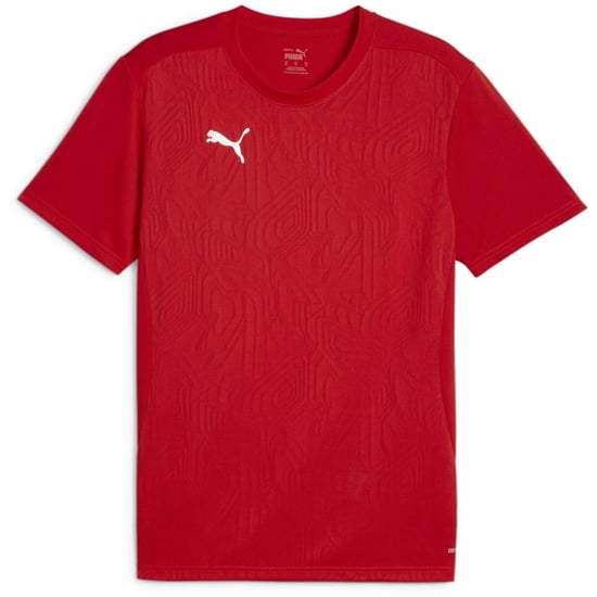 Puma TeamFinal Mens Red T-Shirt - Image 1