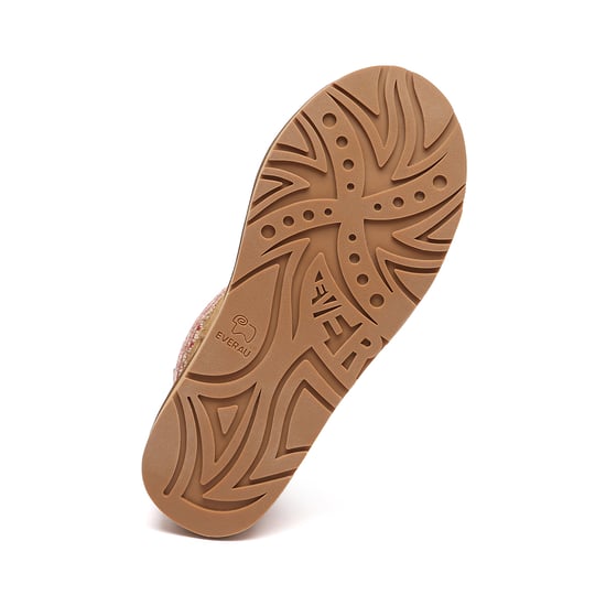 EVER AU Dames geweven enkelboots met plateauzool – Plover - Image 6