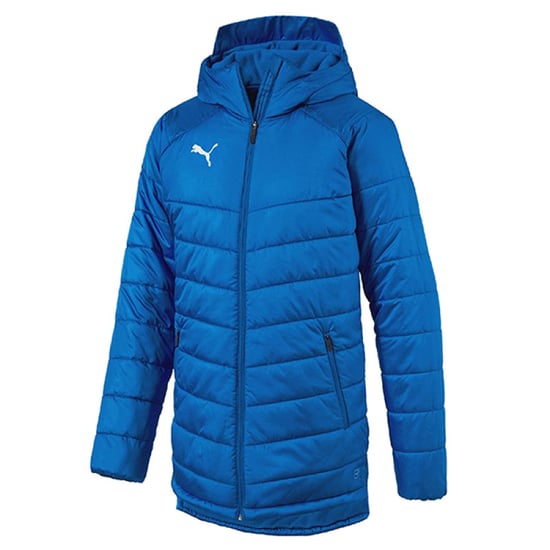 Puma Liga Sideline Mens Blue Bench Jacket - Image 1