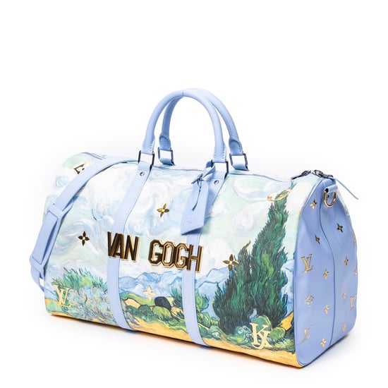 Ltd. Ed. Jeff Koons Masters Collection Van Gogh Keepall Bandouliere 50 Reistas - Image 2