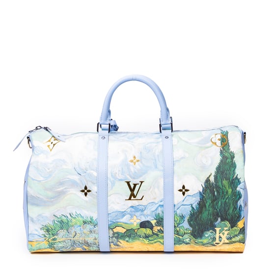 Ltd. Ed. Jeff Koons Masters Collection Van Gogh Keepall Bandouliere 50 Reistas - Image 5