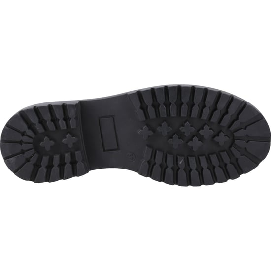 Hush Puppies Aubrey Läderskor I Svart För Tjejer. - Image 3