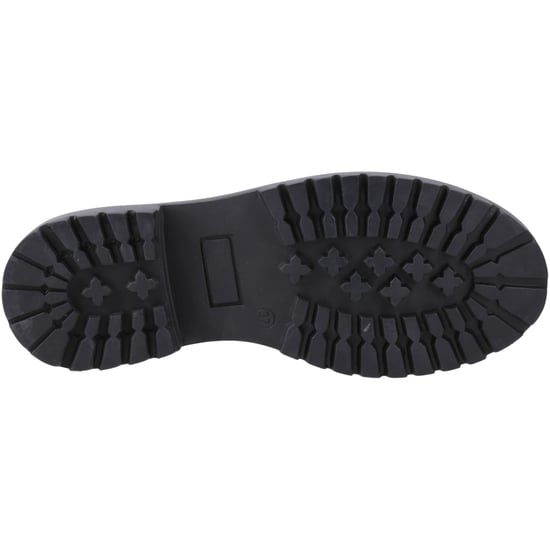 Hush Puppies Aubrey Läderskor I Svart För Tjejer. - Image 3