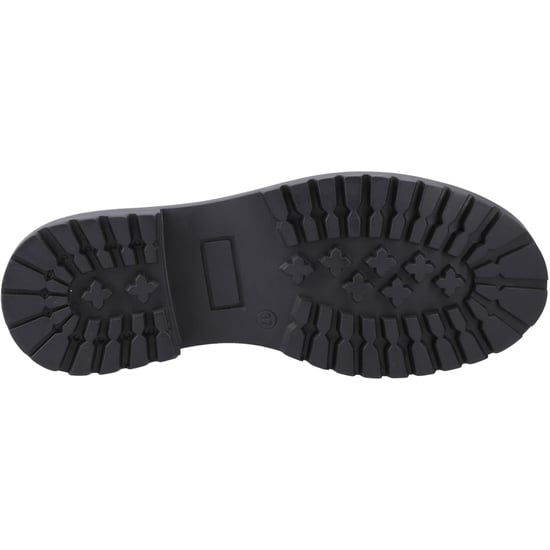 Hush Puppies Aubrey Lace Up Snr Meisjes Zwarte Derby Schoenen Van Leer - Image 3