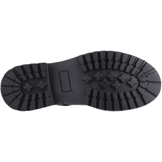 Hush Puppies Aurora Senior Flickors Svarta Skor I Läder - Image 3