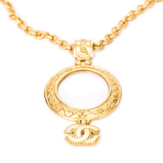 Magnifying Glass Pendant Necklace  Ketting - Image 2