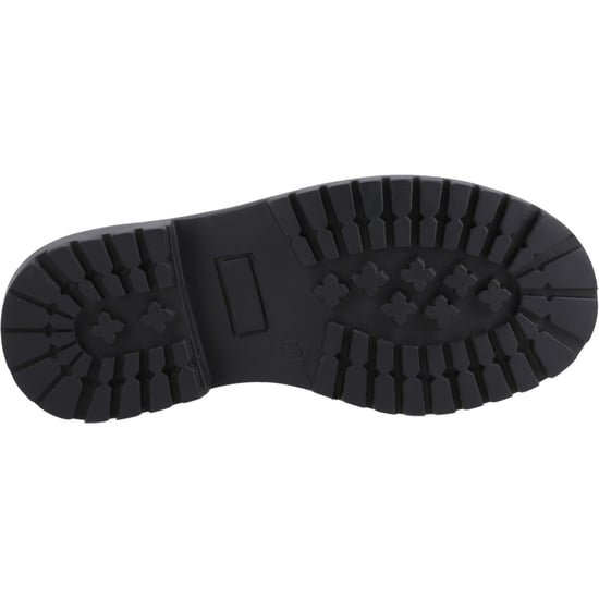 Hush Puppies Abigail Patent Senior Flickors Svarta Mockasiner I Läder - Image 3