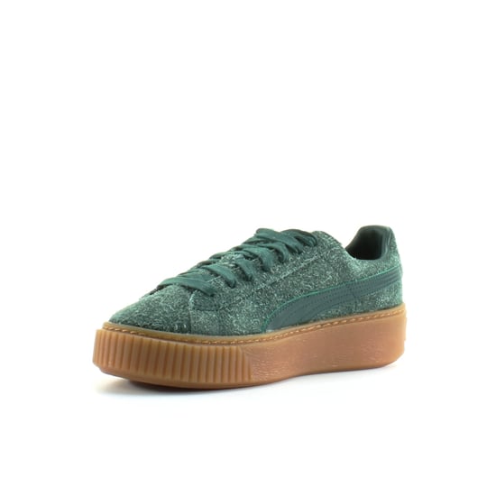 Puma Platform Elemental Womens Green Trainers - Image 3