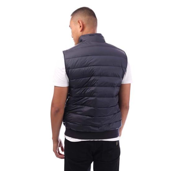 Men's Belstaff Circuit Gilet in Navy - Image 3