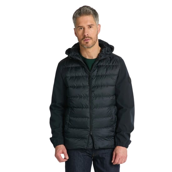 Gant Heren Mixed Softshell donsjack (Zwart) - Image 3