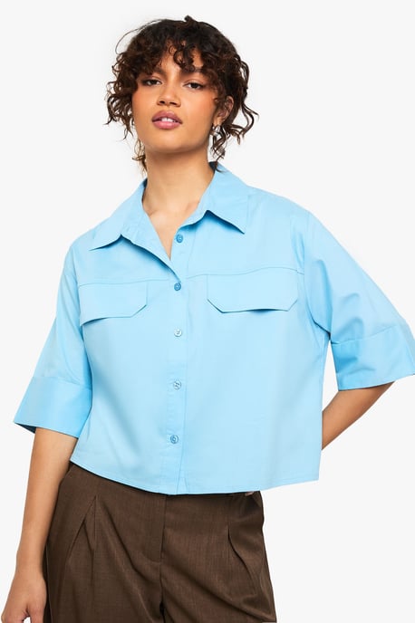 Cotton Crop Shirt - Image 1