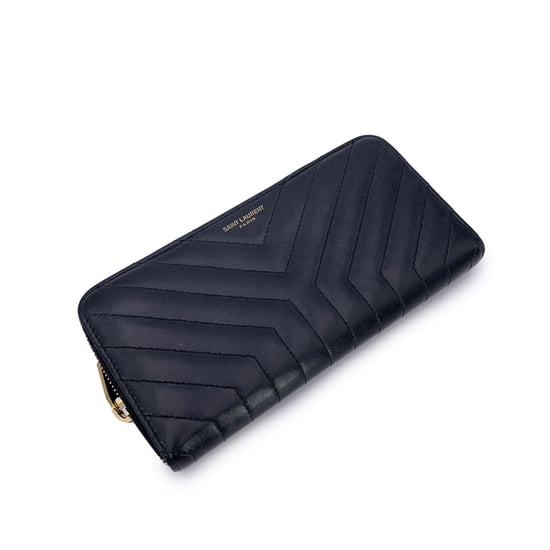 Saint Laurent Leather Wallet - Image 2