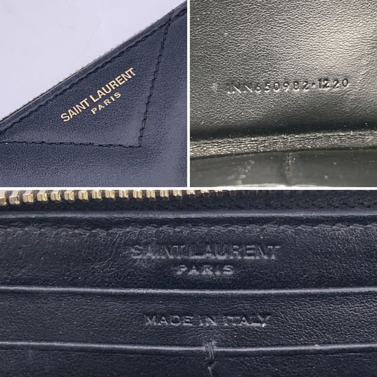 Saint Laurent Leather Wallet - Image 5