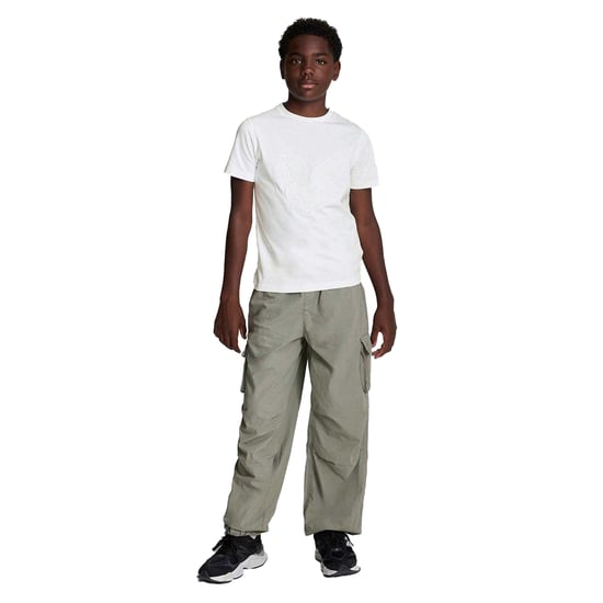 Lyle & Scott Kinderen/Kinderen Grafisch Logo T-shirt (Wit) - Image 6