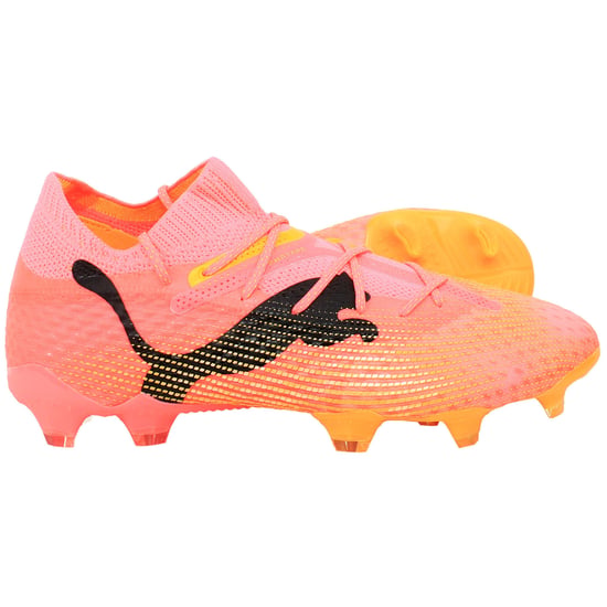 Puma Future 7 Ultimate FG/AG Mens Orange Football Boots - Image 4