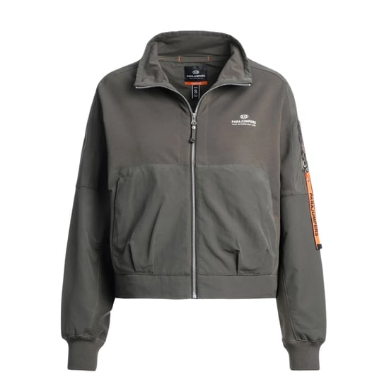 Parajumpers Jade Dark Mud Gret Sweatshirt Met Rits - Image 1