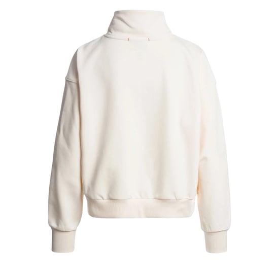 Parajumpers Zendaya Moonbeam White Half-zip Sweatshirt - Image 2