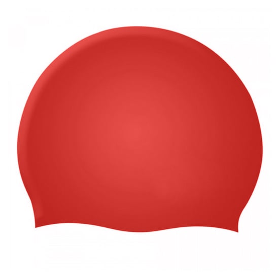 Speedo Childrens/Kids Silicone Swim Cap (Red) - Image 2