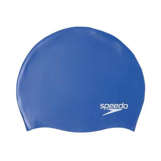 Speedo Childrens/Kids Silicone Swim Cap (Blue) - Image 1