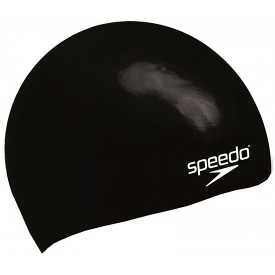Speedo Childrens/Kids Silicone Swim Cap (Black) - Image 2