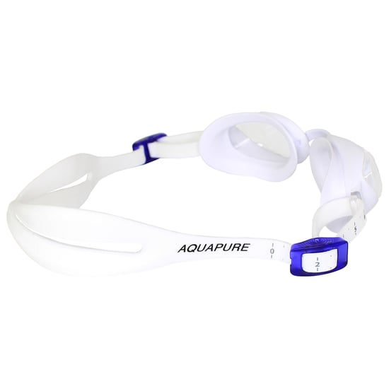 Speedo Aquapure Womens White/Clear Swimming Goggles - Image 3