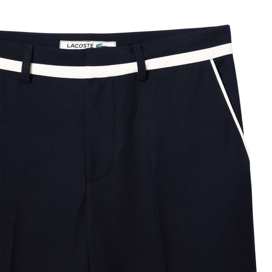 Lacoste Heren Badge Rechte Pantalon (Blauw) - Image 2
