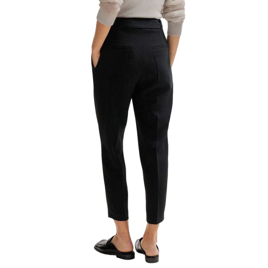 Boss Womens/Ladies Tapia Belted Regular Trousers (Black) - Image 2