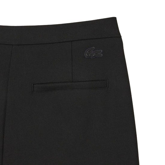 Lacoste Dames/Dames Hoge Taille Uitlopende Broek (Zwart) - Image 4