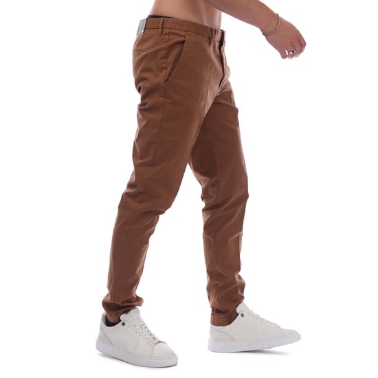 Boss Heren Logo Slim Broek (Bruin) - Image 2
