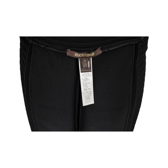 Roberto Cavalli Stretch Midi Rok met Gevoerde Details - '10s - Image 4