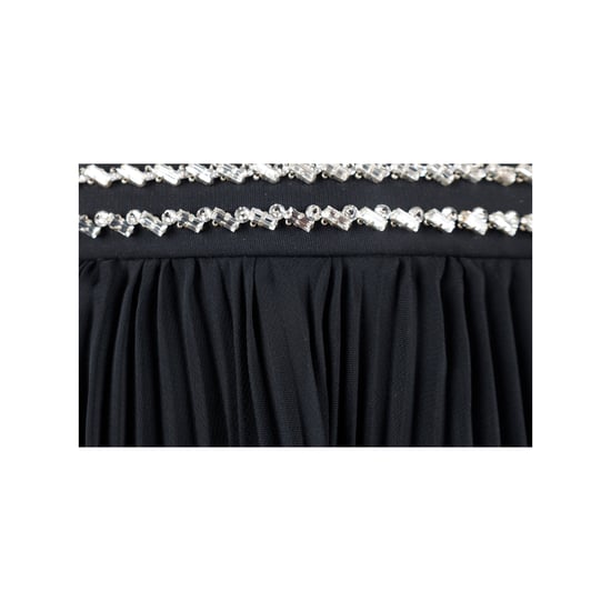 Prada Steen Versierde Plissé Rok - '10s - Image 3