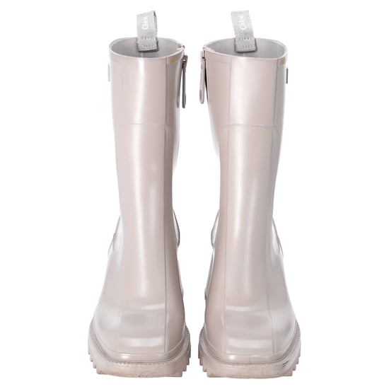 Chloé Betty Rain Boots in Nude Rubber - Image 3
