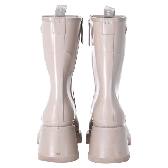 Chloé Betty Rain Boots in Nude Rubber - Image 4