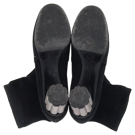 Ferragamo Catania Ankle Stretch Boots in Black Suede - Image 6