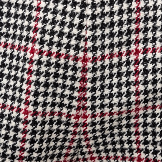 Rode Valentino Houndstooth Patroon Shorts - '10s - Image 3