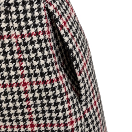 Rode Valentino Houndstooth Patroon Shorts - '10s - Image 4