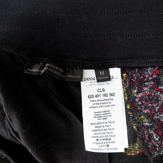 Versace blommiga barocka sammetsbyxor - 10-talet - Image 6