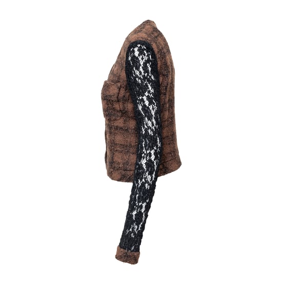Chanel Tweed en Kant Jasje - '90s - Image 2