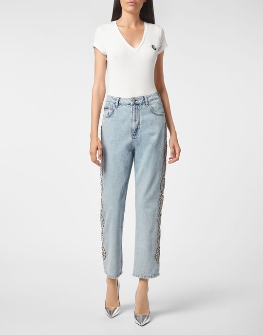 Denim Trousers Loose Fit - Image 4