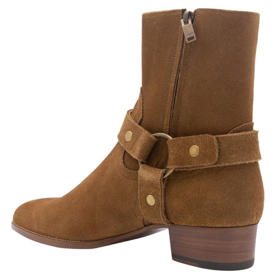 Saint Laurent Wyatt Harness Ankle Boots - Image 3
