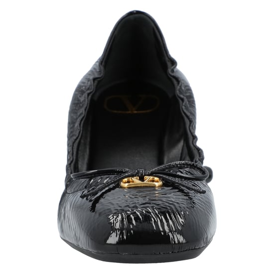 Valentino Garavani VLogo Signature Gerimpelde Slip-On Ballerina - Image 5