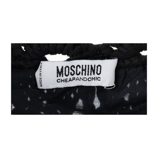 Moschino billig och elegant virkad jacka med kort ärm - 10-talet - Image 4
