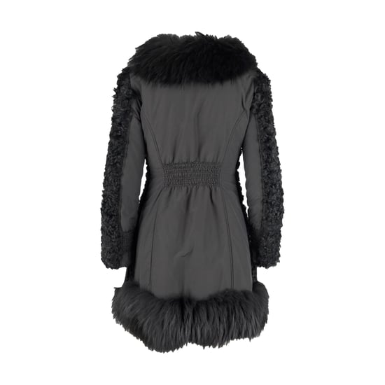 Moschino billig och elegant fårkappa med päls - 10-talet - Image 2