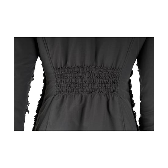 Moschino billig och elegant fårkappa med päls - 10-talet - Image 3